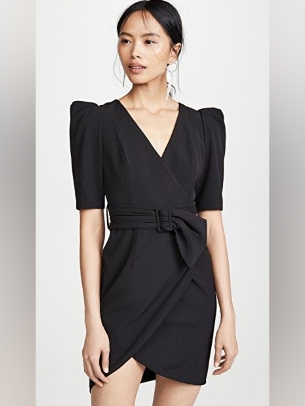 NWT Black Halo Maricopa Belted Dress, 6